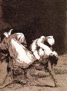Francisco Goya Que se la llevaron oil painting artist